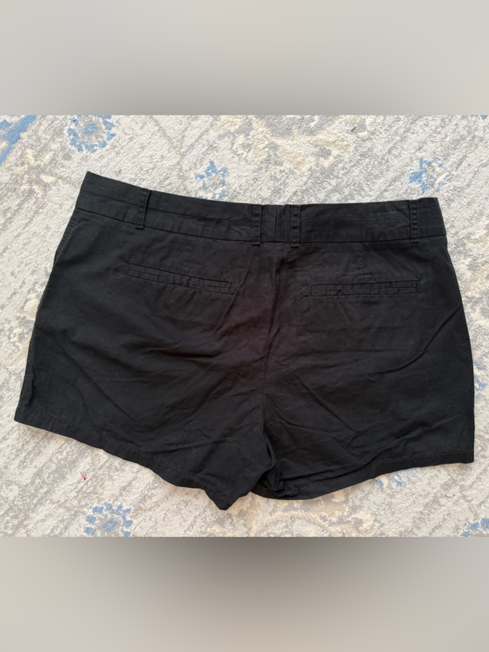 J. Crew Factory Black Women's Chino Shorts 4” - Picture 2 of 6